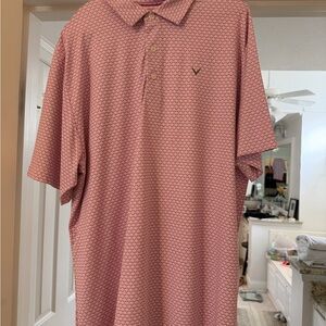Men's Callaway Golf Polo Shirt- Large